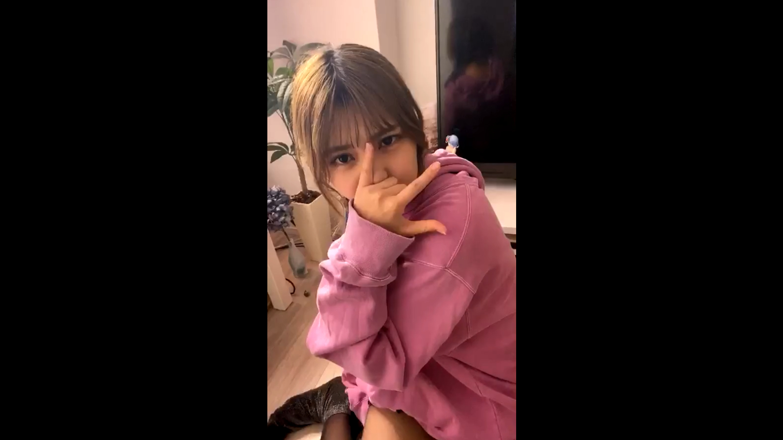 (生肉)川後陽菜×相楽伊織 ins live 20-4-26
